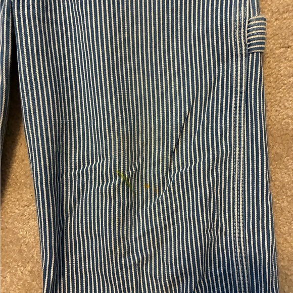 Dickies Overalls Blue and White Striped - Picture 5 of 8